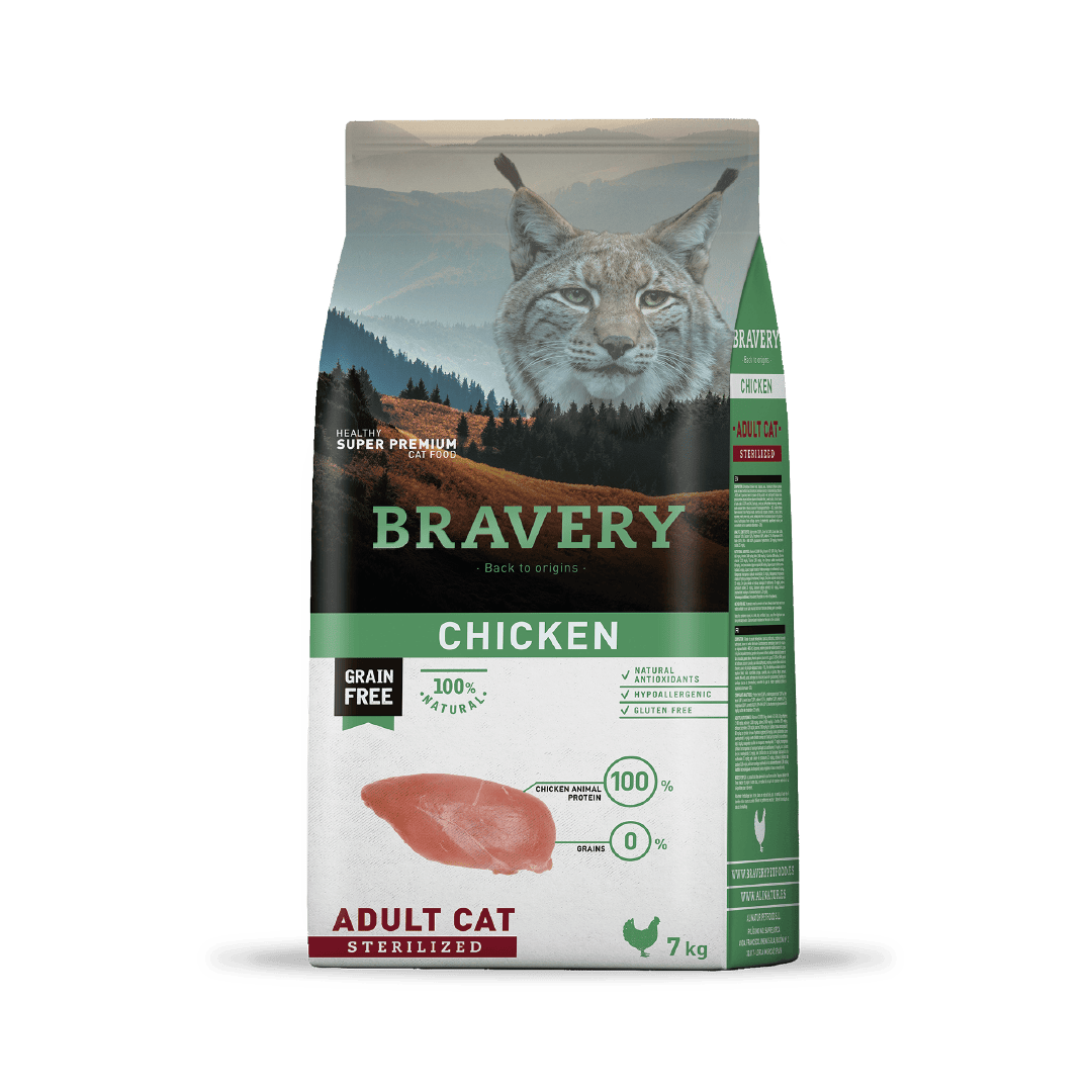 BRAVERY CHICKEN ADULT CAT STERILIZED