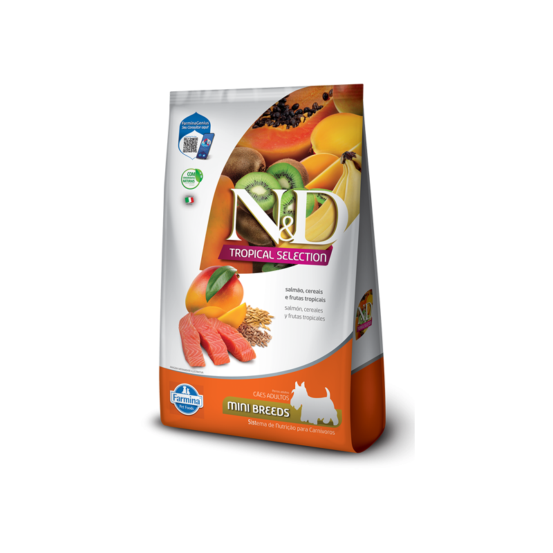 n&d tropical mini adulto salmon