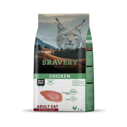 BRAVERY CHICKEN ADULT CAT STERILIZED