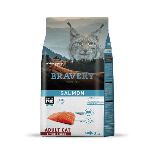 BRAVERY SALMON ADULT CAT STERILIZED