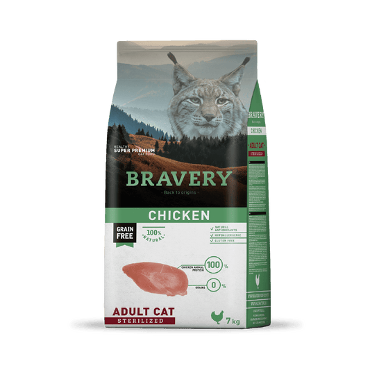 BRAVERY CHICKEN ADULT CAT STERILIZED
