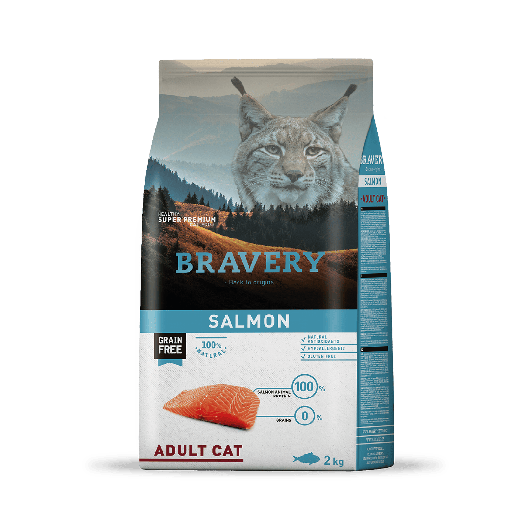 BRAVERY SALMON ADULT CAT