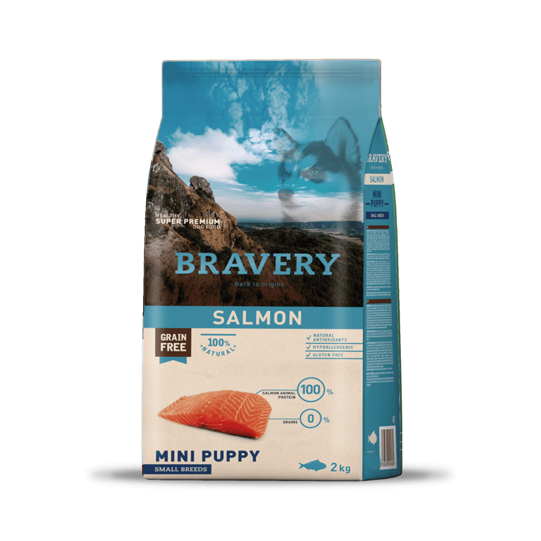 BRAVERY SALMON MINI PUPPY SMALL BREEDS