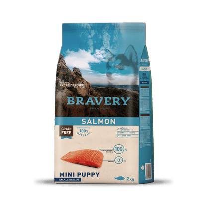 BRAVERY SALMON MINI PUPPY SMALL BREEDS