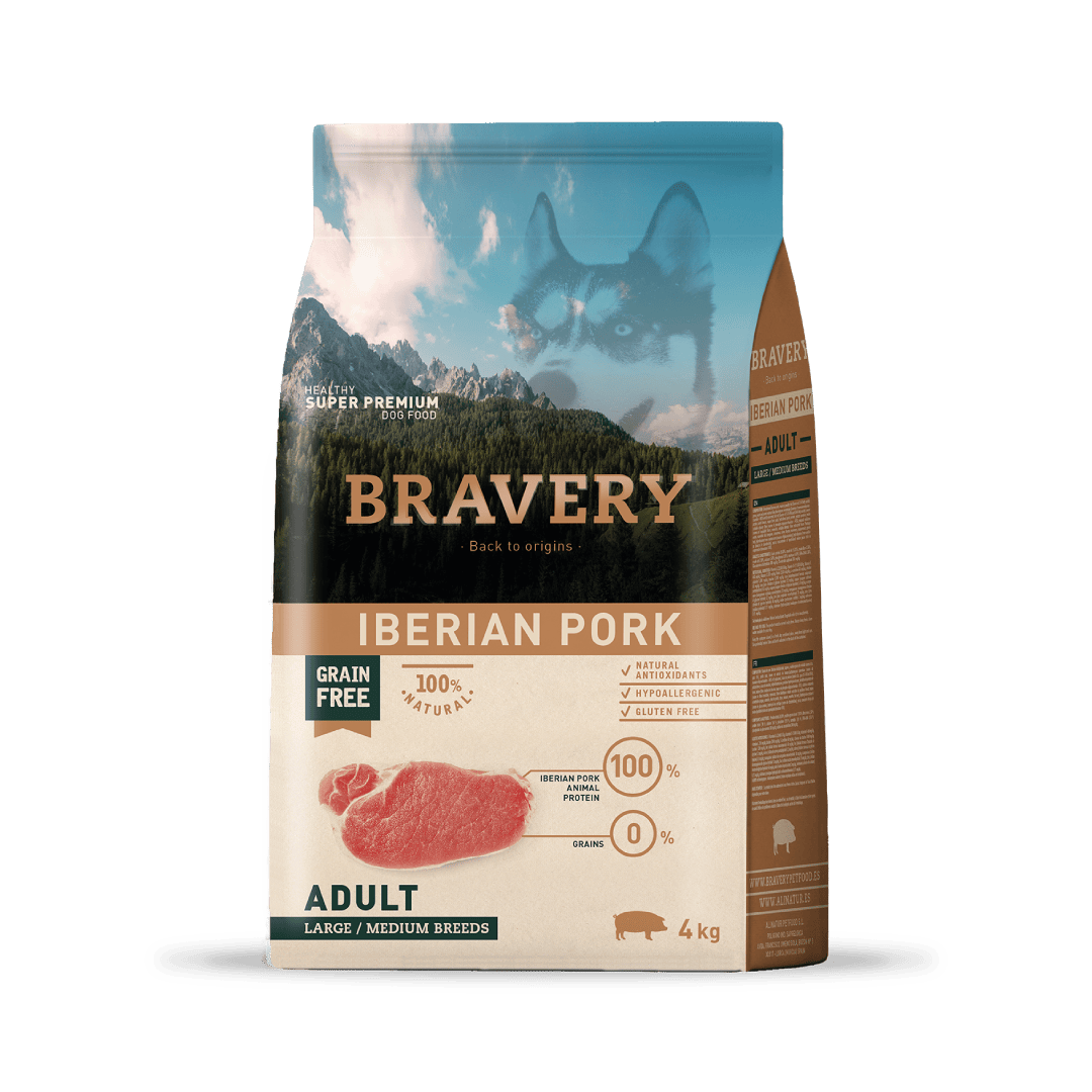 BRAVERY IBERIAN PORK ADULT LARGE/MEDIUM BREEDS