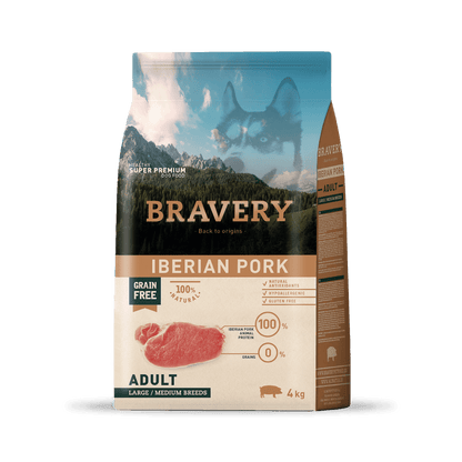 BRAVERY IBERIAN PORK ADULT LARGE/MEDIUM BREEDS