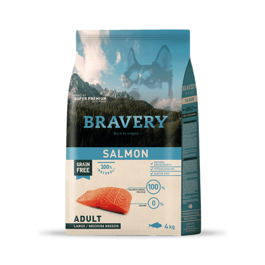 BRAVERY SALMON ADULT LARGE/MEDIUM BREED