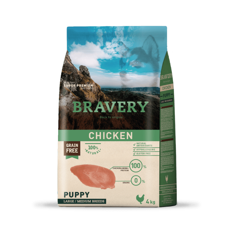 BRAVERY CHICKEN PUPPY LARGE/MEDIUM BREEDS