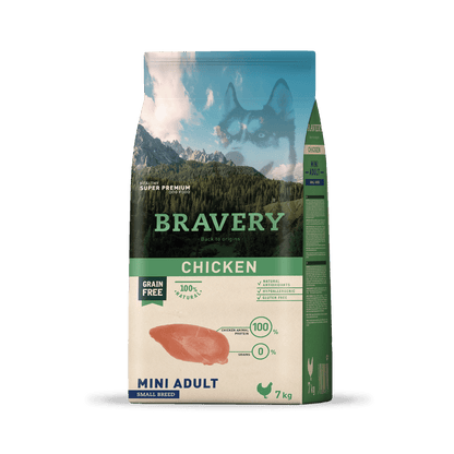 BRAVERY CHICKEN MINI ADULT SMALL BREEDS