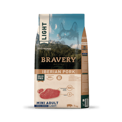BRAVERY LIGHT IBERIAN PORK MINI ADULT SMALL BREEDS