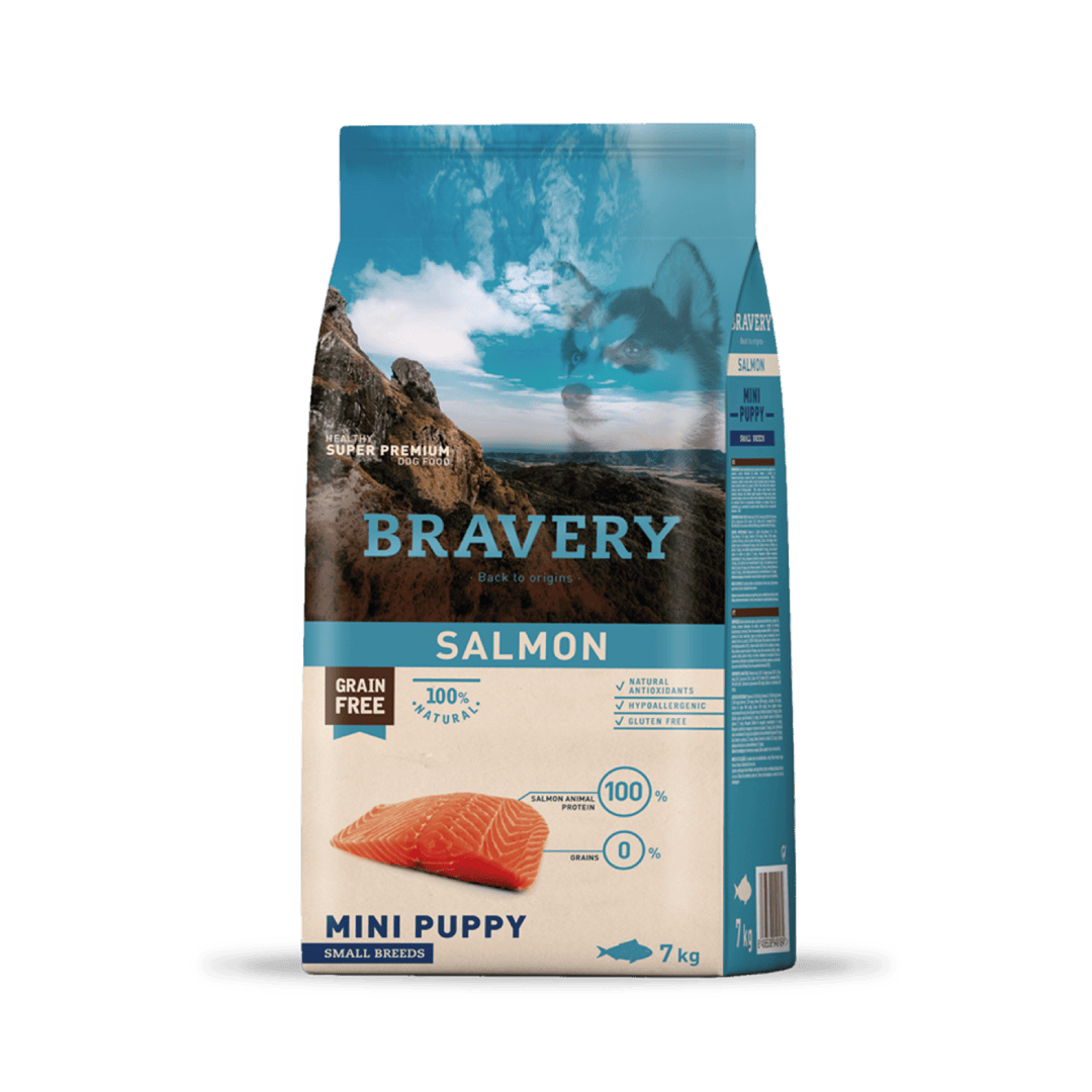 BRAVERY SALMON MINI PUPPY SMALL BREEDS