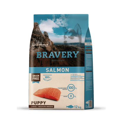 BRAVERY SALMON PUPPY LARGE/MEDIUM BREEDS