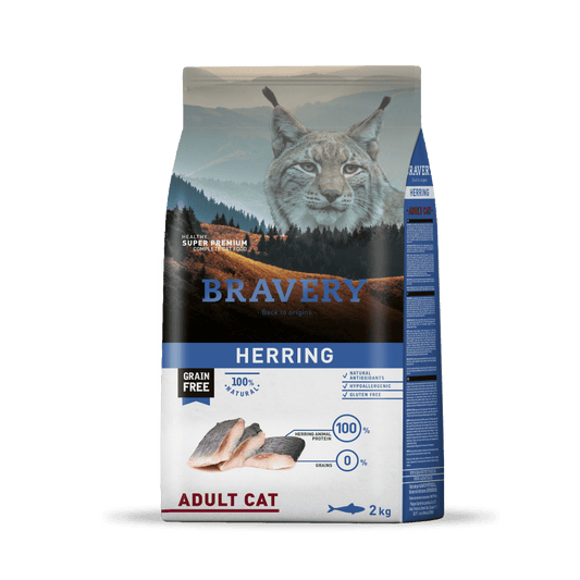 BRAVERY HERRING ADULT CAT