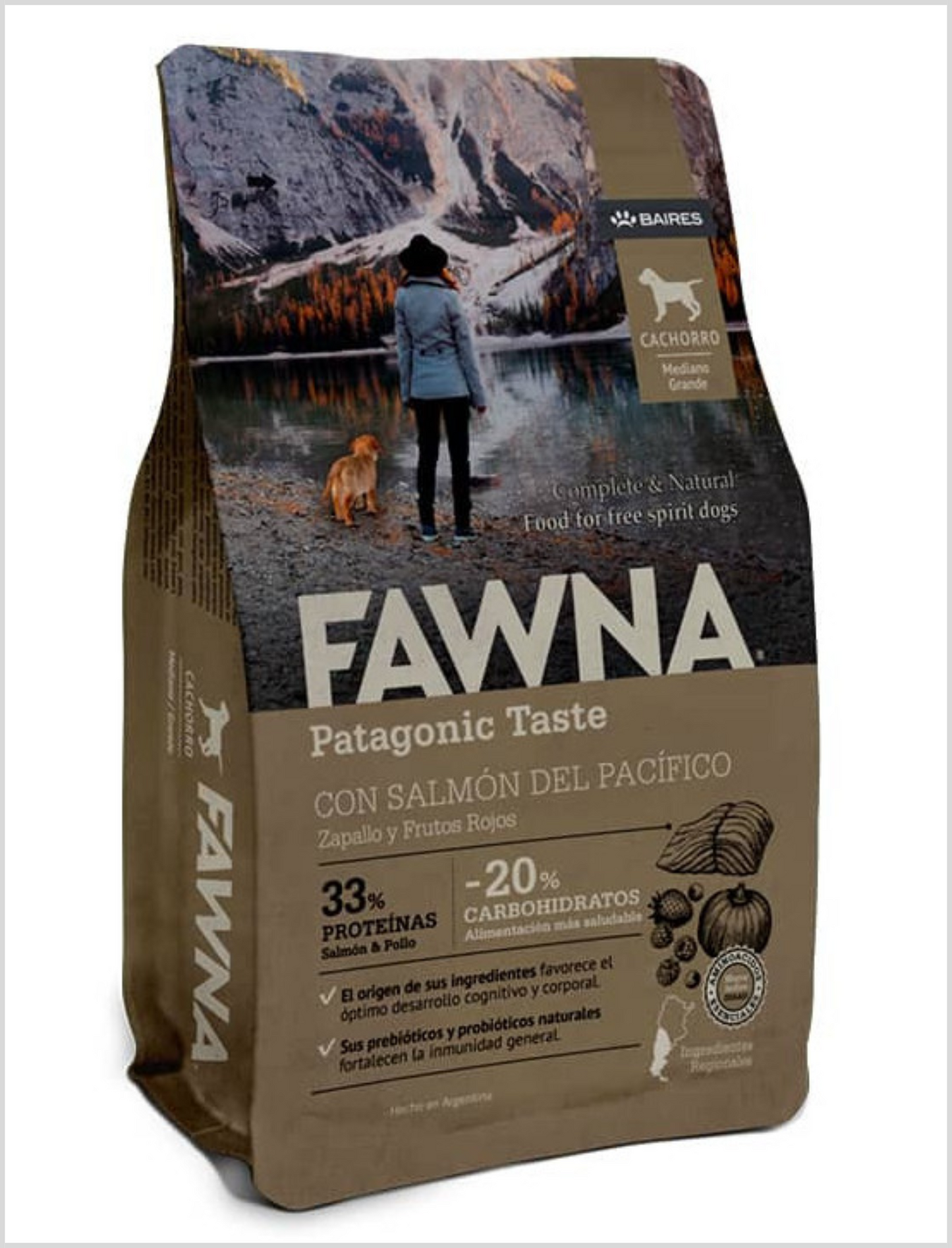 Fawna Perro Cachorro Mediano y Grande