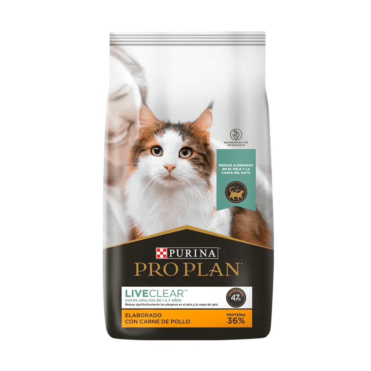 Alimento seco para gatos adultos Pro Plan liveclear