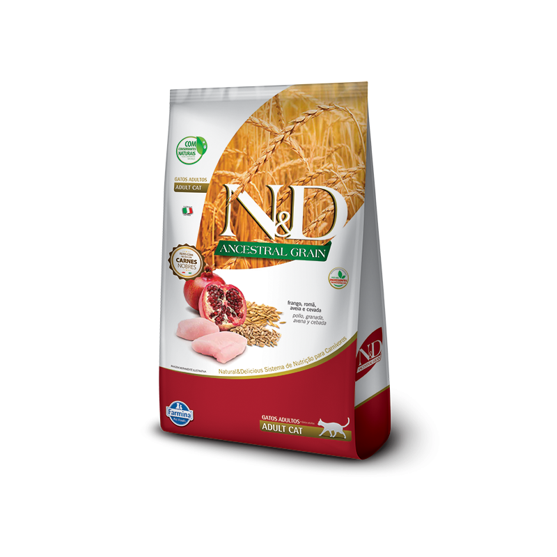 N&D Gato adulto ancestral frango